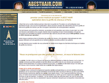 Tablet Screenshot of abesthair.com